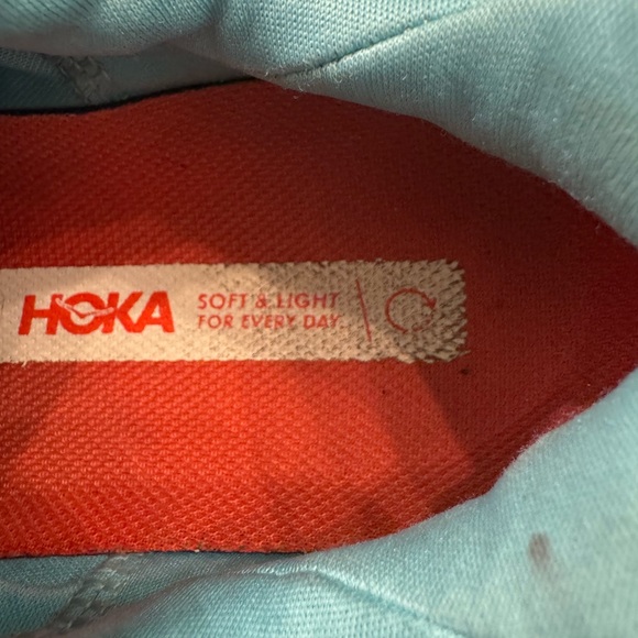 Hoka Clifton 8 Tiffany Green Running Shoes - Picture 4 of 12